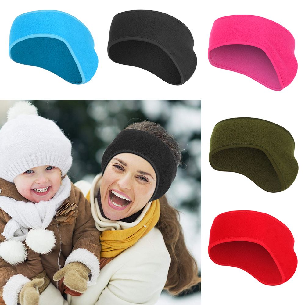 Fleece Ear Warmer Band - 1 szt. Opaska do włosów, opaska