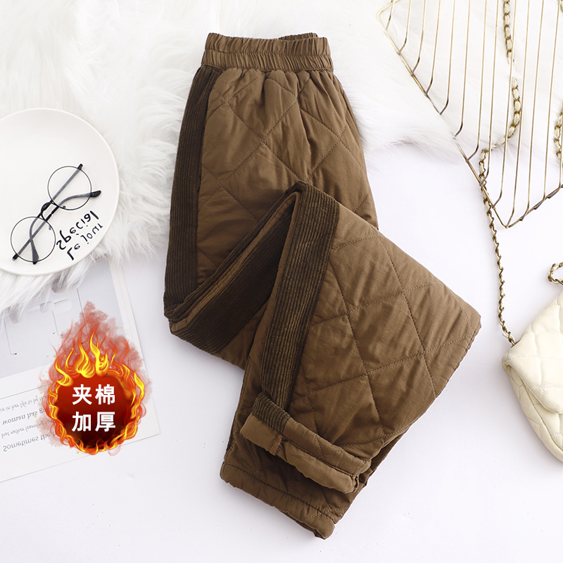 Sztruksowe patchworkowe bawełn – Corduroy Pant Warm recenzja i cena