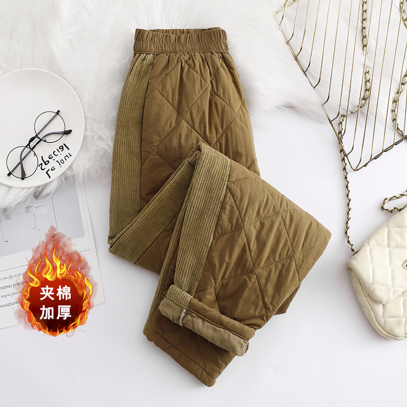 Sztruksowe patchworkowe bawełn – Corduroy Pant Warm recenzja i cena