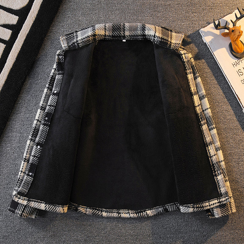 Męska koszula w kratę, wykonan – Flannel Shirt Lined recenzja i cena