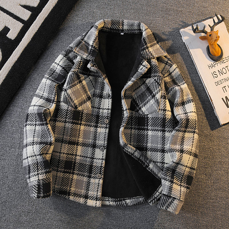 Męska koszula w kratę, wykonan – Flannel Shirt Lined recenzja i cena
