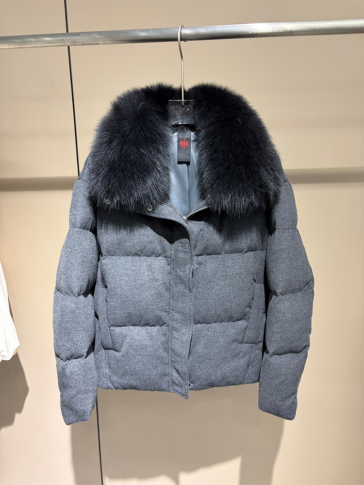 Nowa damska zimowa ciepła kurt – Wool Coat Peacoat recenzja i cena
