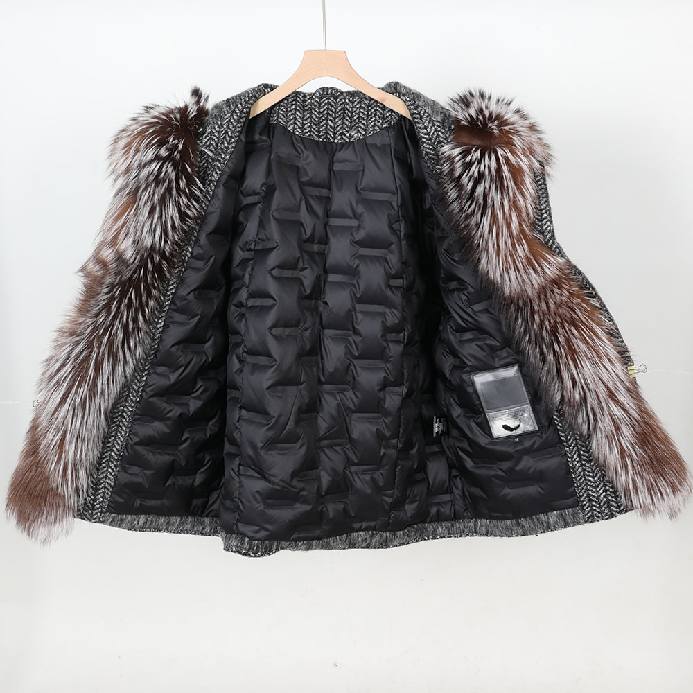 Luksusowa kurtka puchowa z nat – Wool Coat Peacoat recenzja i cena